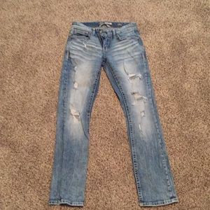 Ripped Jeans Brand:Buckle. Size:28s